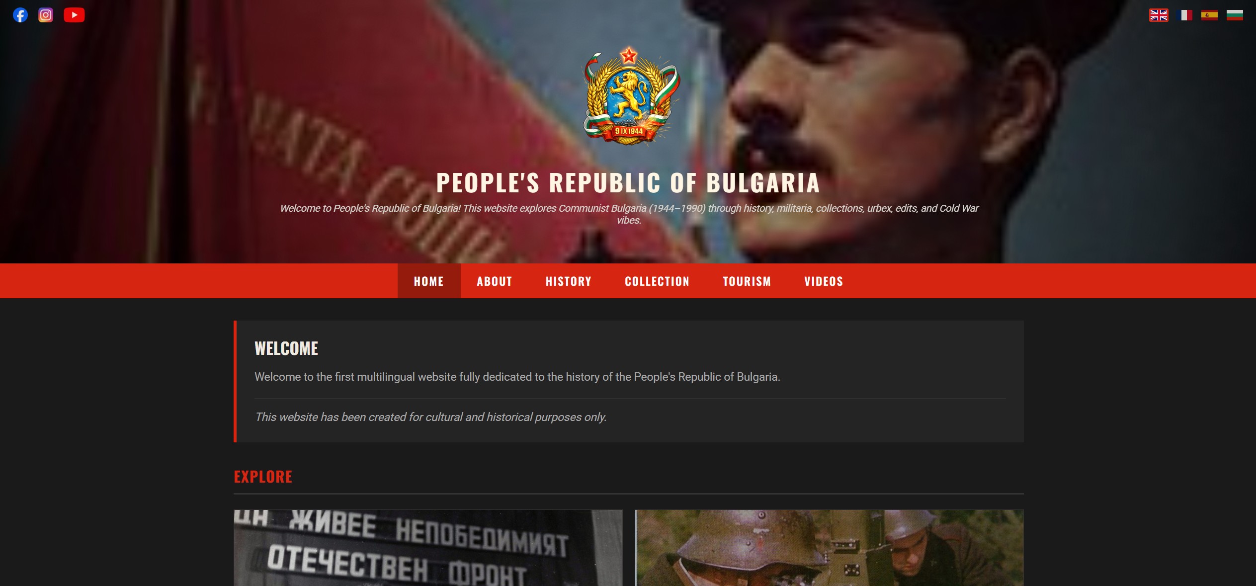 PRB Project — Contenu historique