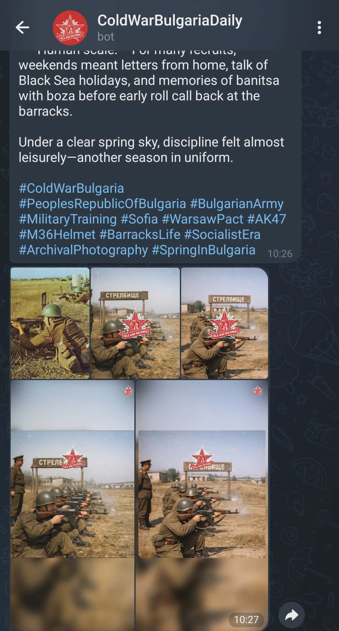 Bot Telegram Interface