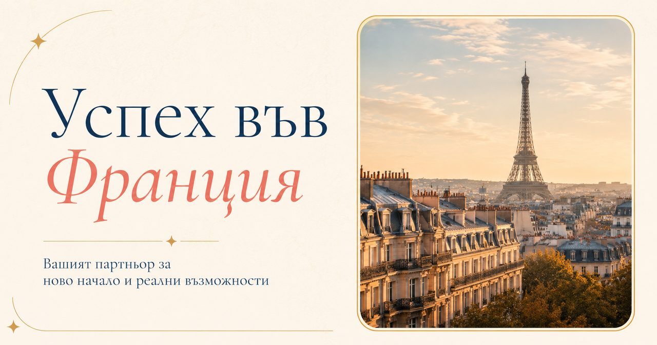 Успех във Франция — Accompagnement des Bulgares en France